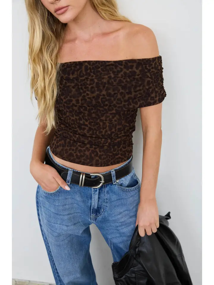 Taylor off-shoulder Top