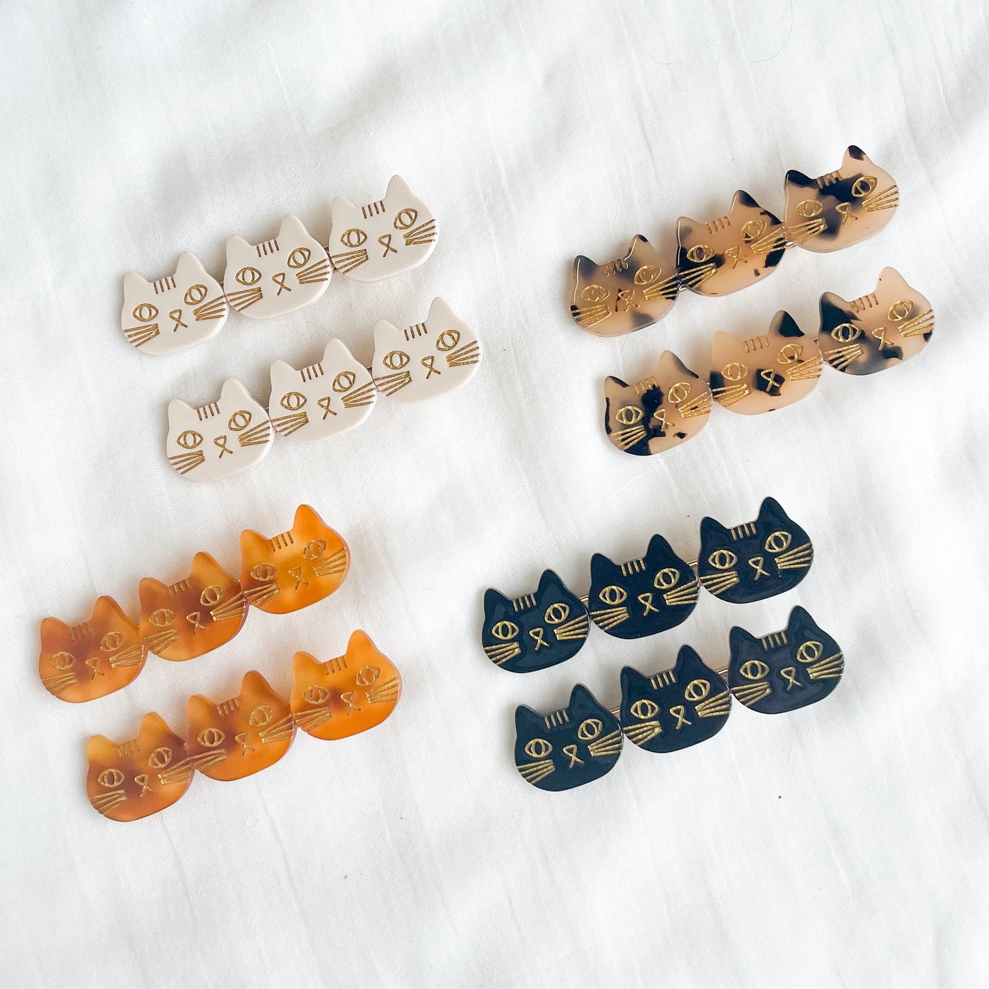 Cat Clip Set