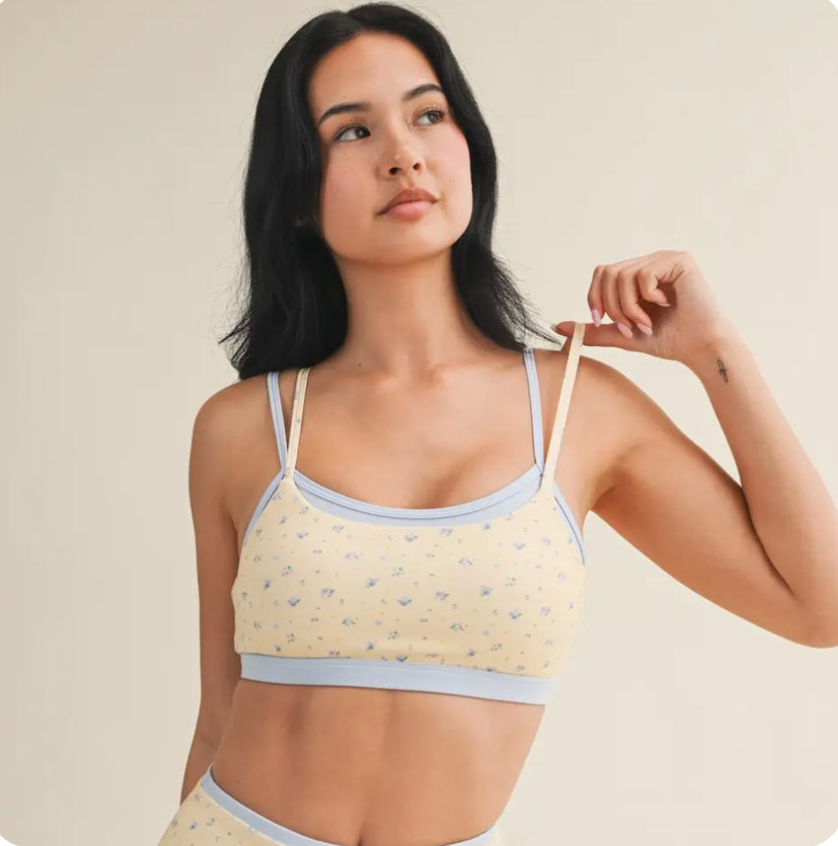 Ditsy Sports Bra