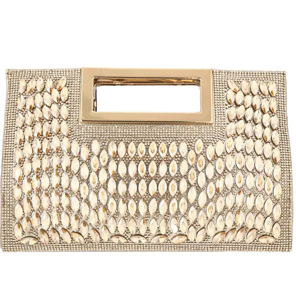 Jen Rhinestone Clutch