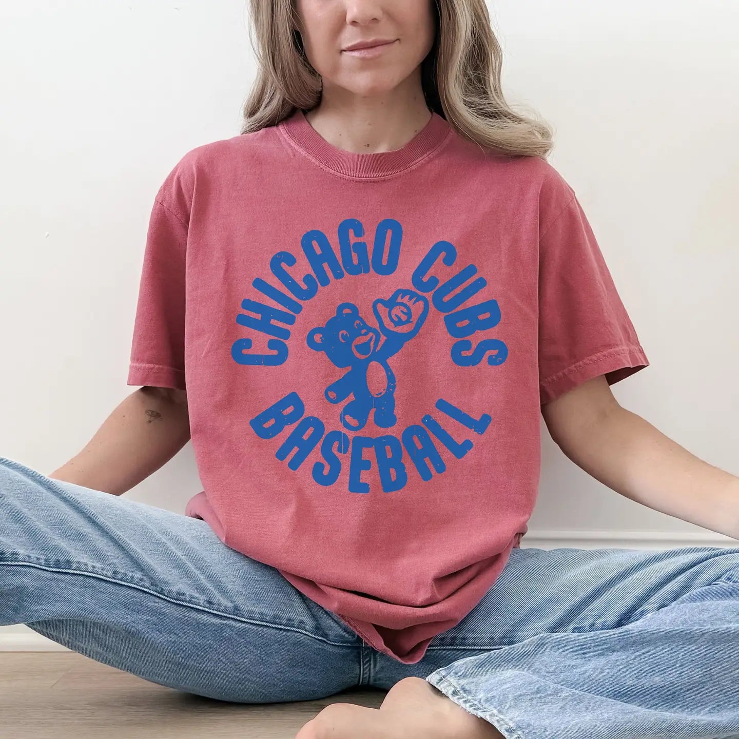 Vintage Cubs Overized Tee