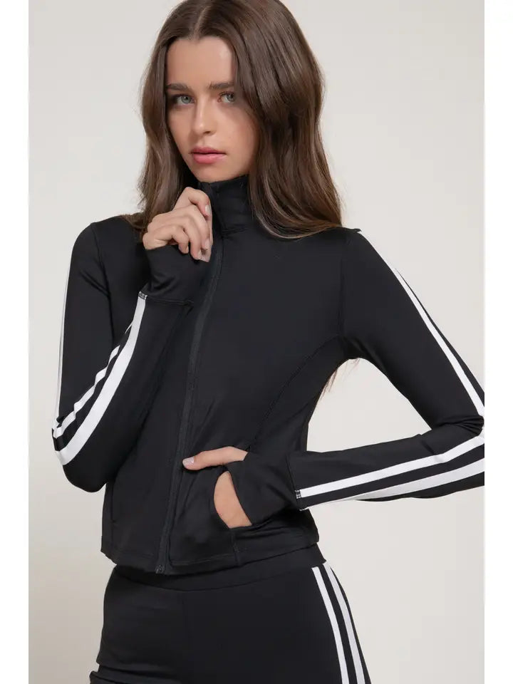 Phoebe High Neck Jacket