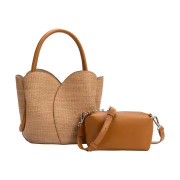 Tulip Brown Purse