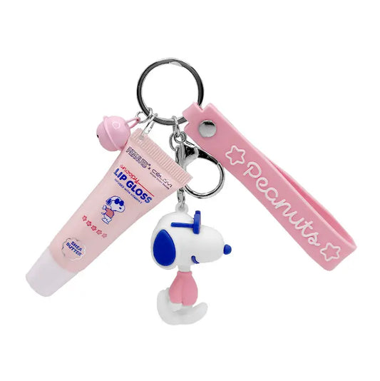 Snoopy Lip Gloss Keychain