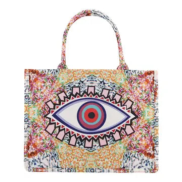 Evil Eye Tote Bags