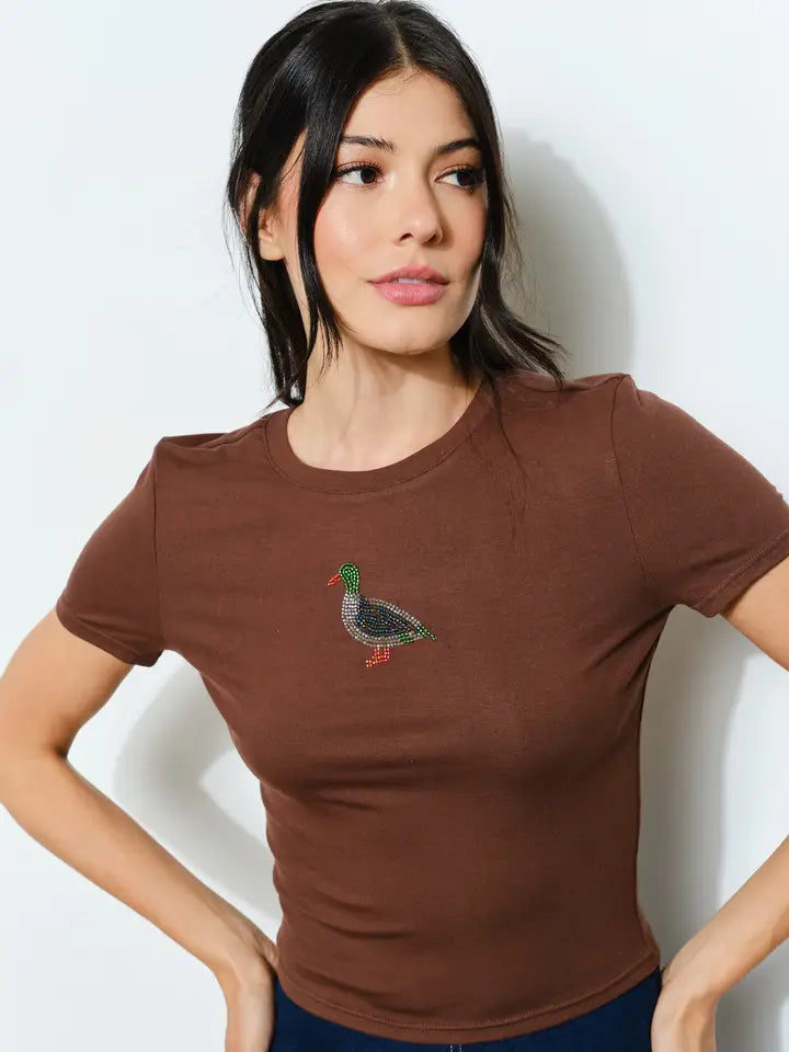 Mallard Beaded Tee