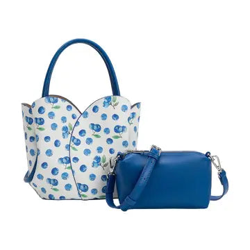 Tulip Blueberry Handle Bag