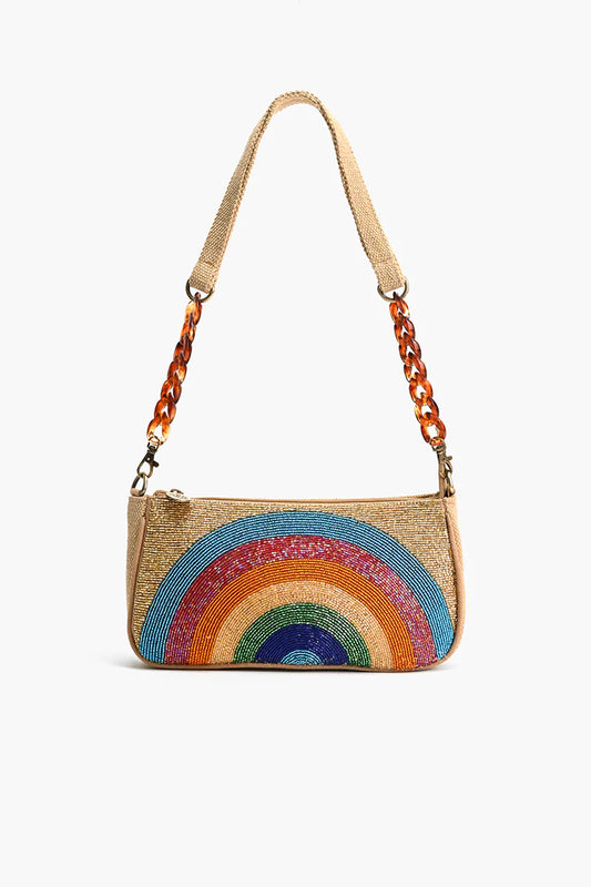 Psychedelic Spiral Shoulder Bag