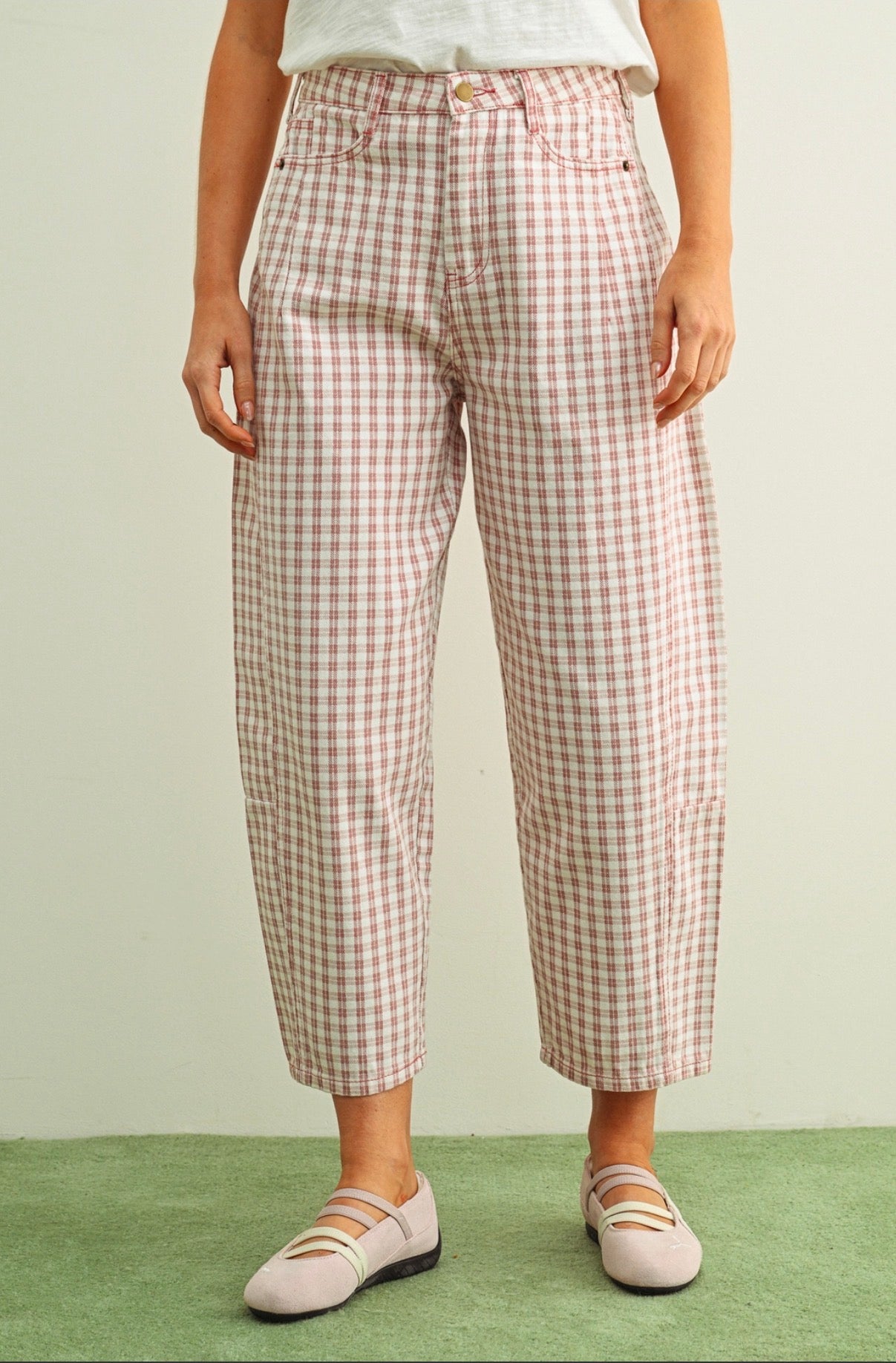Checkers Barrel Pants