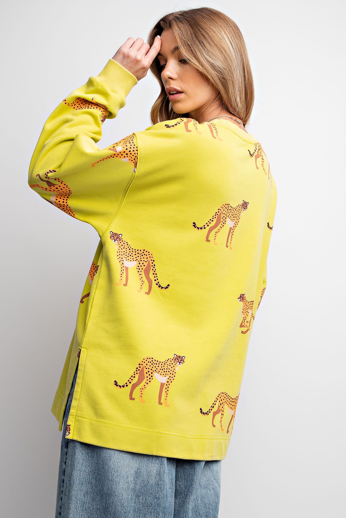 Cheetah Paw Sweatshirt