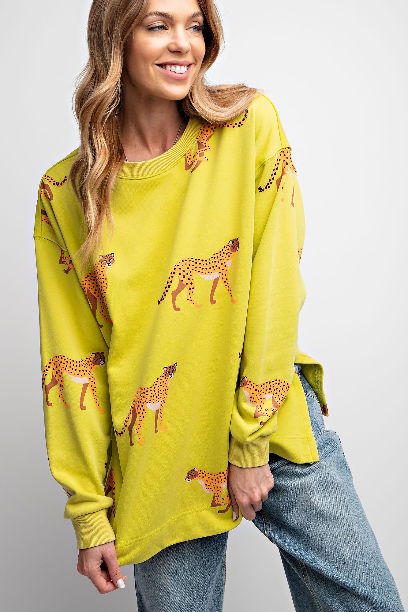 Cheetah Paw Sweatshirt