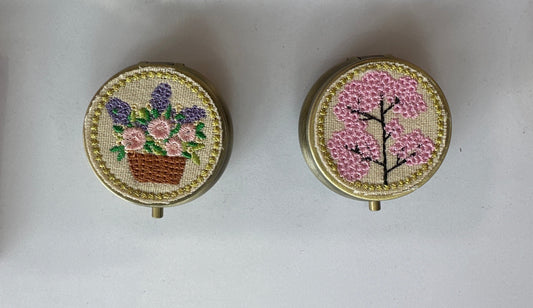 Floral Pill Holder
