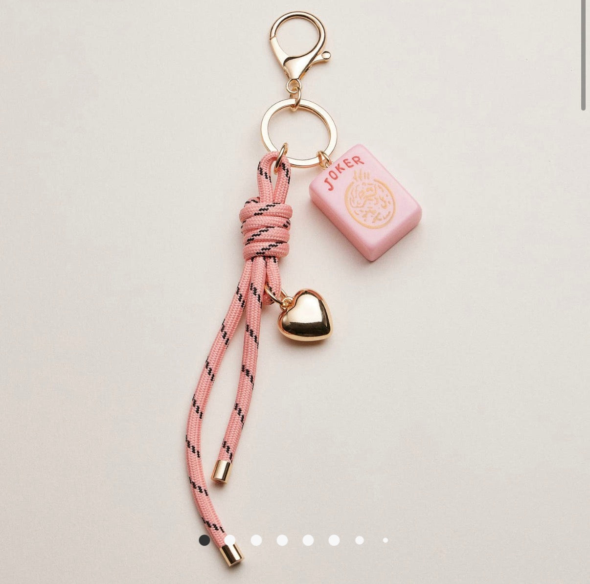 Mahjong Keychain