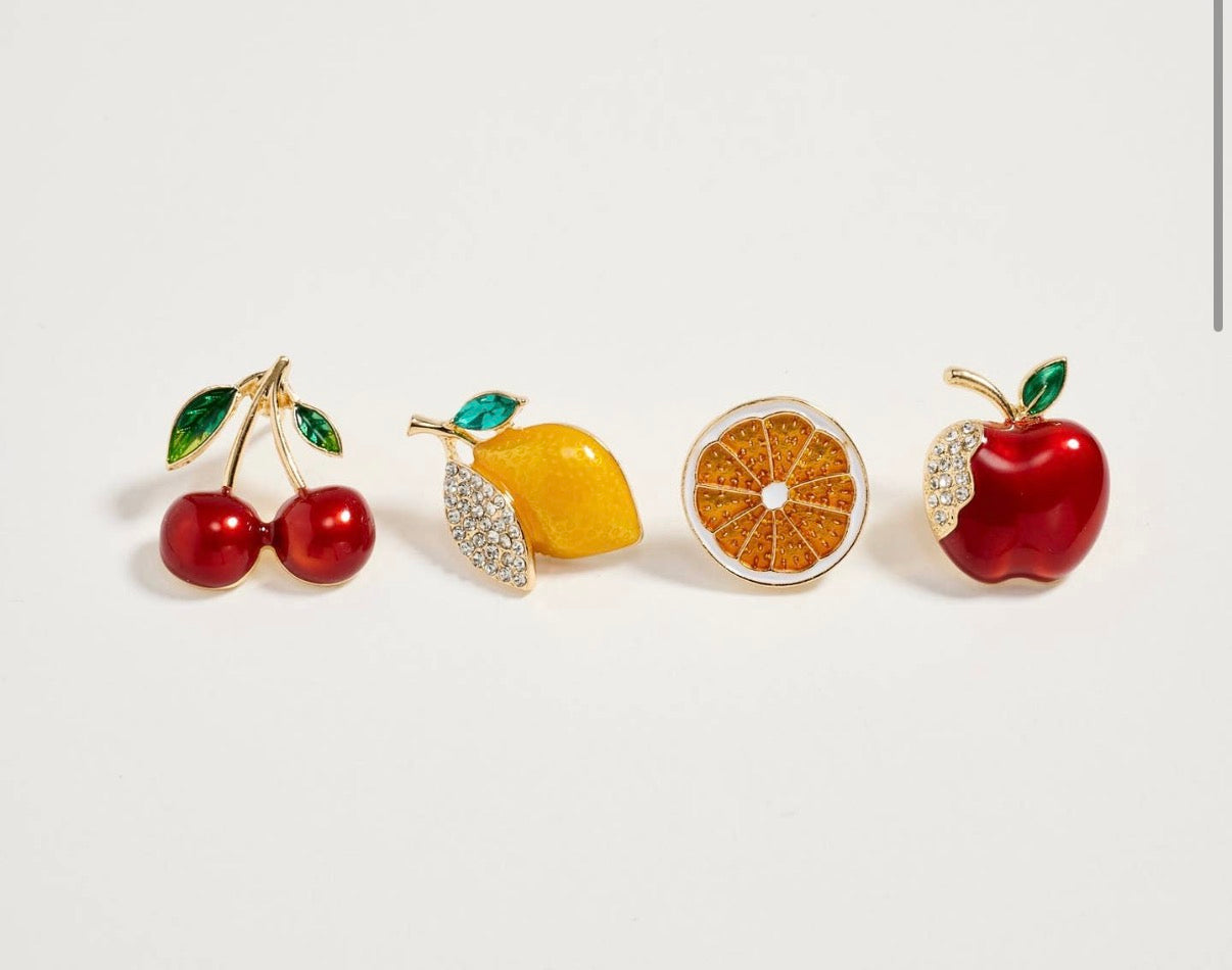 Fruit Brooch