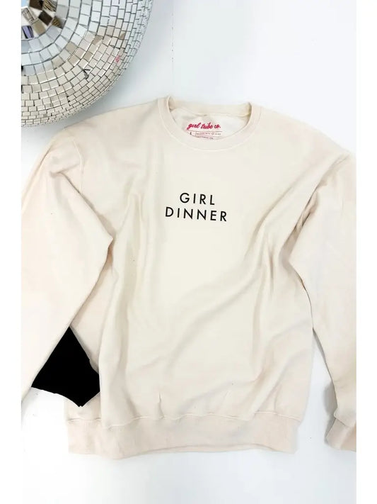 Girl Dinner Sweatshirt