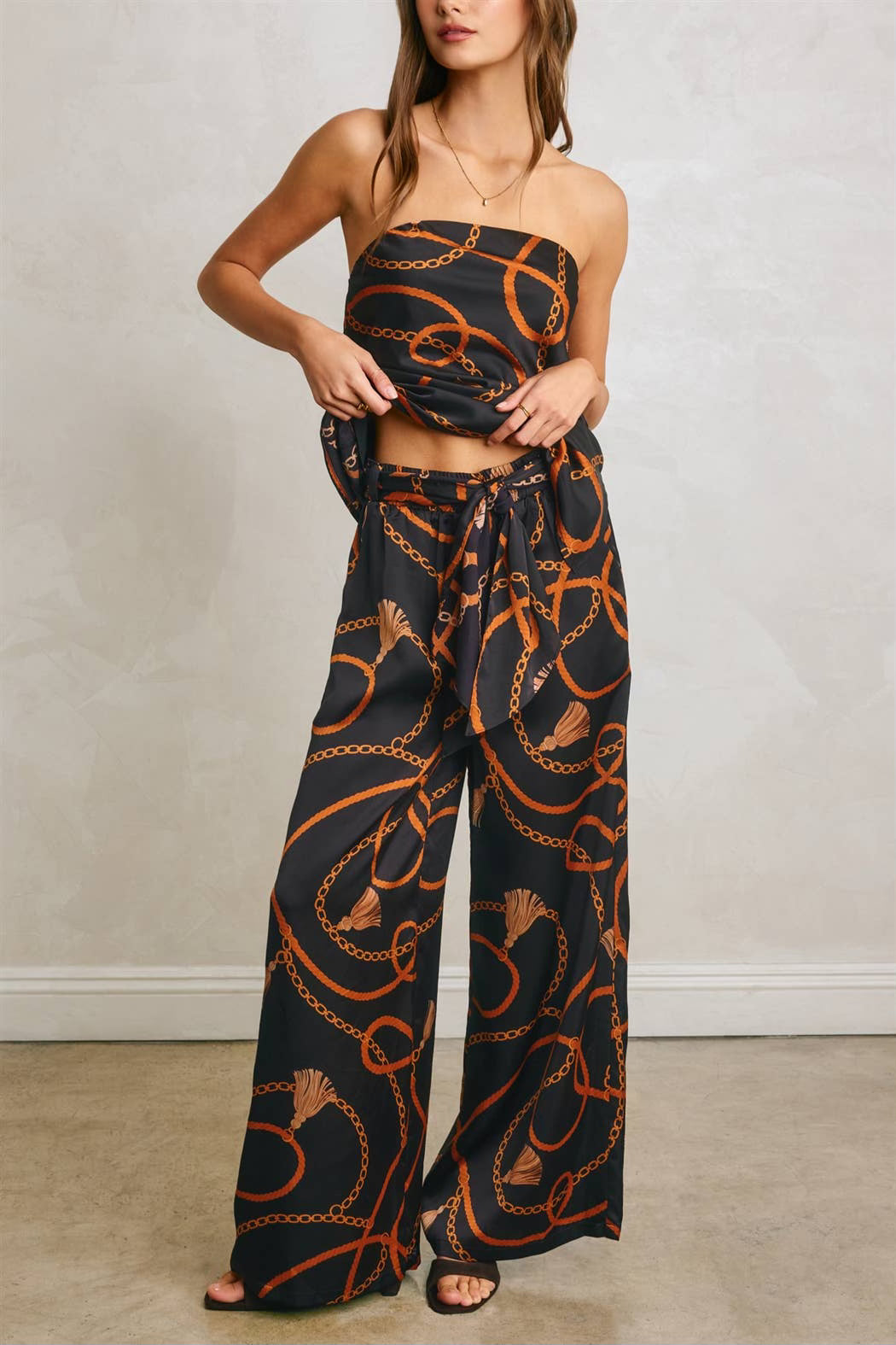 Amber Satin Pants