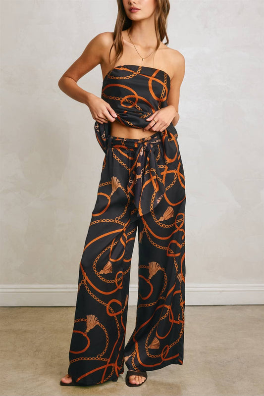 Amber Satin Pants