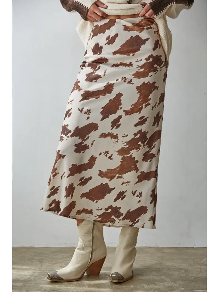 Western Hide Skirt