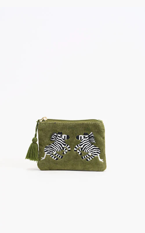 Wild Zebra Mini Pouch