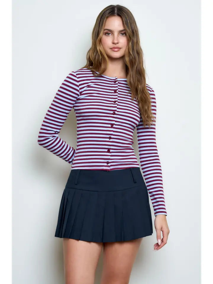 Remy Stripe Long Sleeve Top