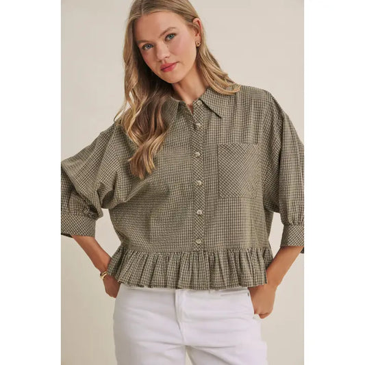 Felicity Ruffle Top