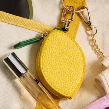 Lemon Keychain Pouch