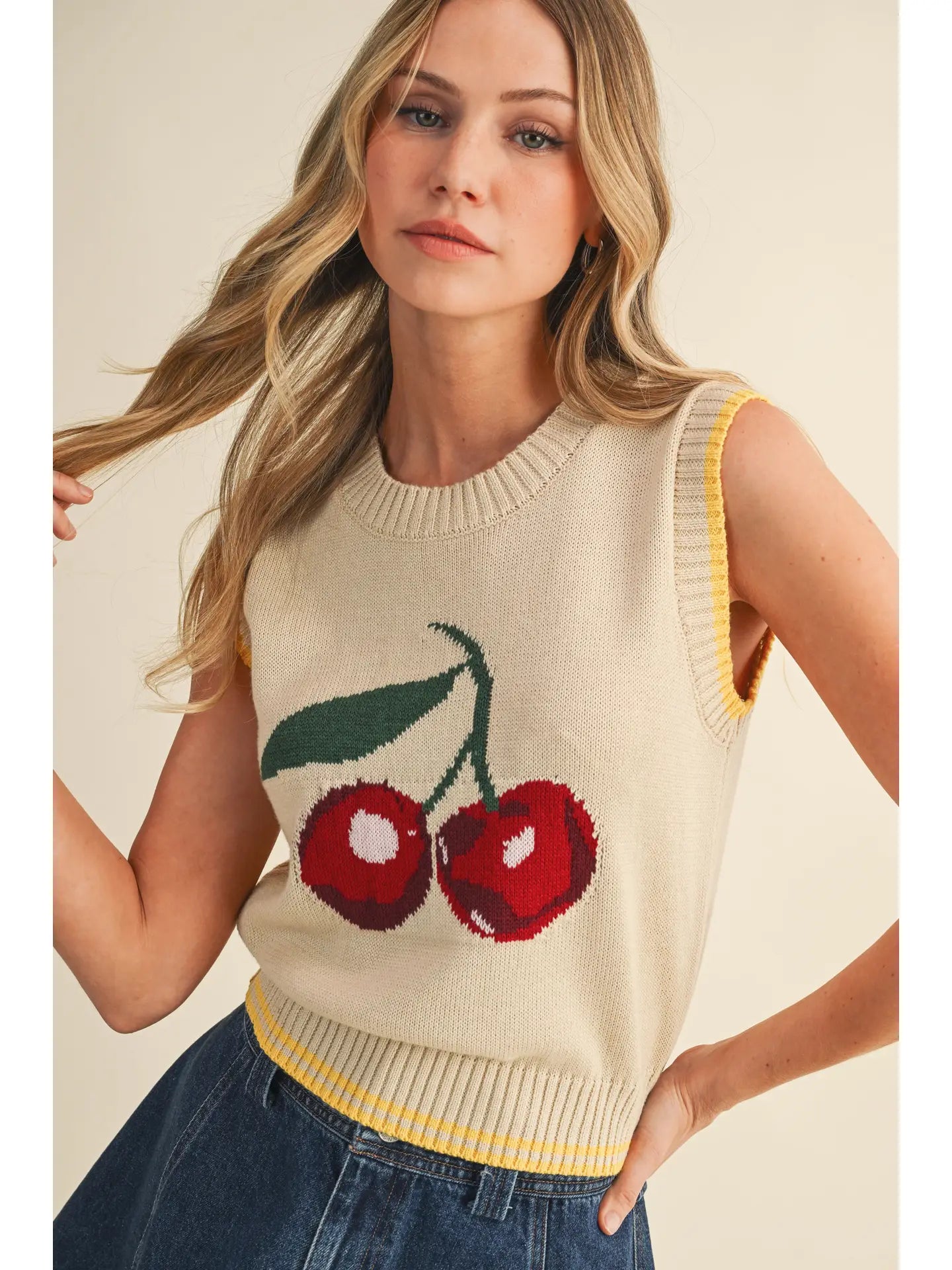 Cherry Icon Vest