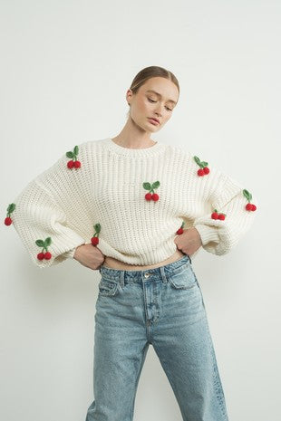 Cherry Sweater