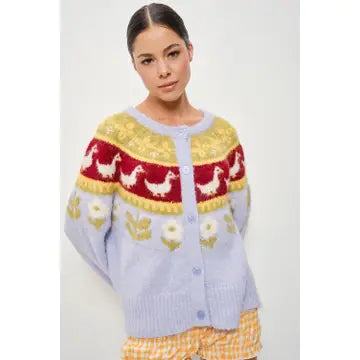 Goose Garden Cardigan