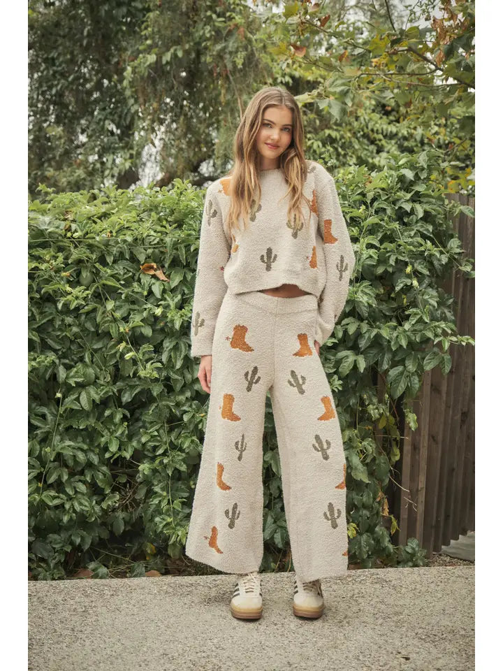 Cactus & Boots Pants (Part of Set)