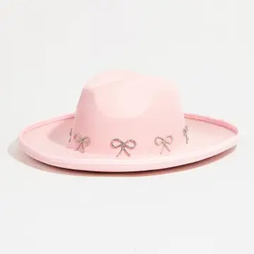Bow Fedora Hat