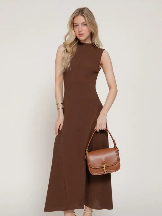 Cassie Knit Long Dress
