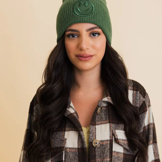 Happy Face Beanie